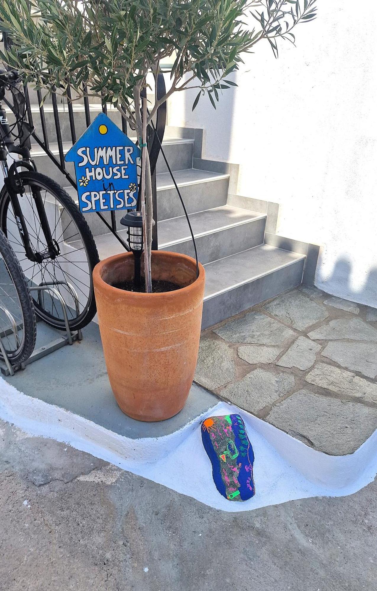Summer House In Spetses Exterior foto